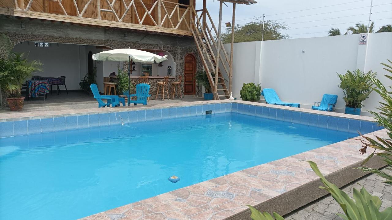 Hostal Villa Brisa Ballenita Exteriör bild